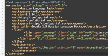 Русский язык для Joomla 2.5.24